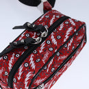 Christian Louboutin Waist bag Nylon Red Auth bs21001-6