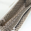 SAINT LAURENT Clutch Bag Leather White Auth bs21008-10