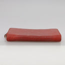 LOUIS VUITTON Monogram Empreinte Zippy Wallet Red M60737 LV Auth bs21012-6