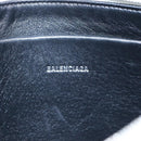 BALENCIAGA Pouch Leather White Silver 551992 Auth bs21014-9