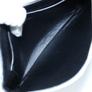 BALENCIAGA Pouch Leather White Silver 551992 Auth bs21014-10