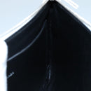 BALENCIAGA Pouch Leather White Silver 551992 Auth bs21014-17