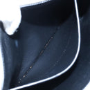 BALENCIAGA Pouch Leather White Silver 551992 Auth bs21014-11