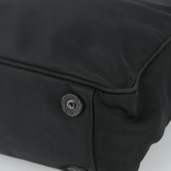 PRADA Hand Bag Nylon Black Auth bs21031