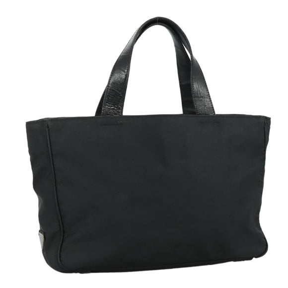 PRADA Hand Bag Nylon Black Auth bs21031