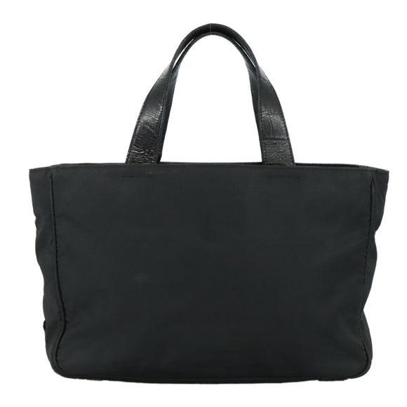 PRADA Hand Bag Nylon Black Auth bs21031