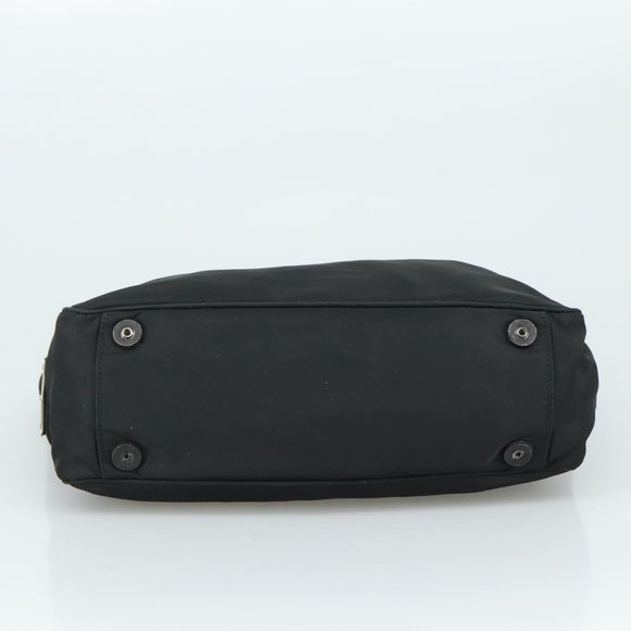 PRADA Hand Bag Nylon Black Auth bs21031