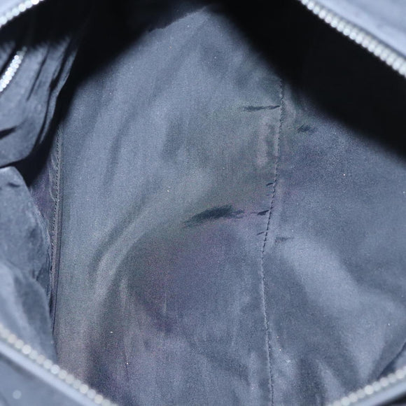 HERMES Acape Luco PM Hand Bag Nylon Black Auth bs21033