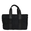 HERMES Acape Luco PM Hand Bag Nylon Black Auth bs21033-13