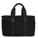 HERMES Acape Luco PM Hand Bag Nylon Black Auth bs21033-2