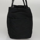 HERMES Acape Luco PM Hand Bag Nylon Black Auth bs21033-3
