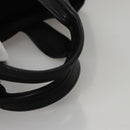 HERMES Acape Luco PM Hand Bag Nylon Black Auth bs21033-7