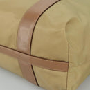 PRADA Hand Bag Nylon Beige Auth bs21036-9