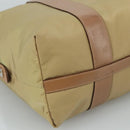 PRADA Hand Bag Nylon Beige Auth bs21036-14