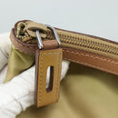 PRADA Hand Bag Nylon Beige Auth bs21036-10