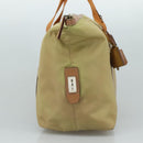 PRADA Hand Bag Nylon Beige Auth bs21036-3