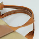 PRADA Hand Bag Nylon Beige Auth bs21036-8
