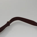 CARTIER Shoulder Bag Leather Red Auth bs21040-8