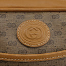 GUCCI Micro GG Supreme Shoulder Bag PVC Beige Gold 007 904 0095 Auth bs21045-18