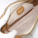 GUCCI Micro GG Supreme Shoulder Bag PVC Beige Gold 007 904 0095 Auth bs21045-10