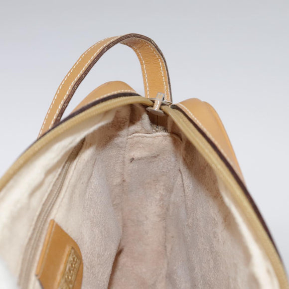 GUCCI Micro GG Supreme Shoulder Bag PVC Beige Gold 007 904 0095 Auth bs21045