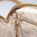 GUCCI Micro GG Supreme Shoulder Bag PVC Beige Gold 007 904 0095 Auth bs21045-23