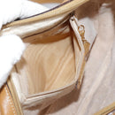 GUCCI Micro GG Supreme Shoulder Bag PVC Beige Gold 007 904 0095 Auth bs21045-24