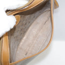 GUCCI Micro GG Supreme Shoulder Bag PVC Beige Gold 007 904 0095 Auth bs21045-11