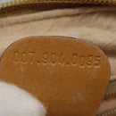 GUCCI Micro GG Supreme Shoulder Bag PVC Beige Gold 007 904 0095 Auth bs21045-12