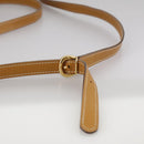 GUCCI Micro GG Supreme Shoulder Bag PVC Beige Gold 007 904 0095 Auth bs21045-8