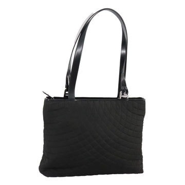 BALLY Tote Bag Nylon Black Auth bs21059