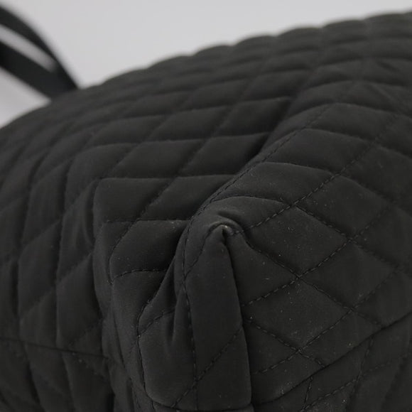 BALLY Tote Bag Nylon Black Auth bs21059