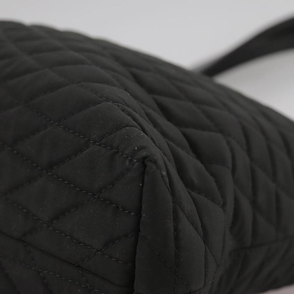 BALLY Tote Bag Nylon Black Auth bs21059