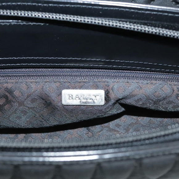 BALLY Tote Bag Nylon Black Auth bs21059