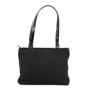 BALLY Tote Bag Nylon Black Auth bs21059-13