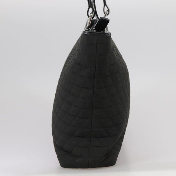 BALLY Tote Bag Nylon Black Auth bs21059