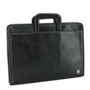 GIVENCHY Hand Bag Leather Black Auth bs21067-1