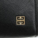 GIVENCHY Hand Bag Leather Black Auth bs21067-17