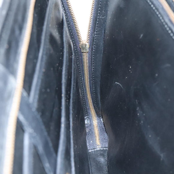 GIVENCHY Hand Bag Leather Black Auth bs21067