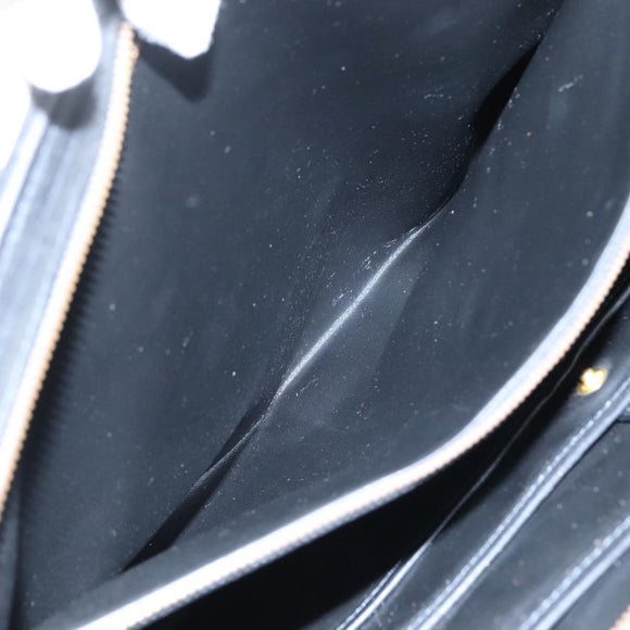 GIVENCHY Hand Bag Leather Black Auth bs21067