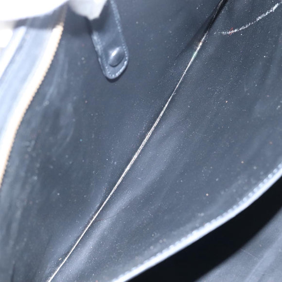 GIVENCHY Hand Bag Leather Black Auth bs21067