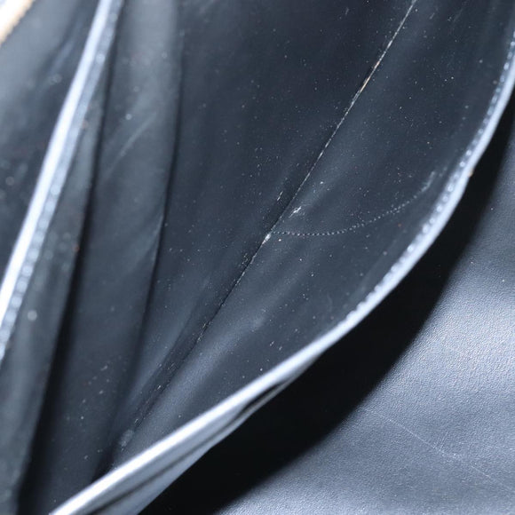 GIVENCHY Hand Bag Leather Black Auth bs21067