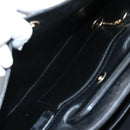 GIVENCHY Hand Bag Leather Black Auth bs21067-23