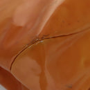 Salvatore Ferragamo Hand Bag Enamel Yellow Auth bs21081-16