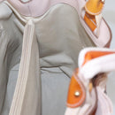 Salvatore Ferragamo Hand Bag Enamel Yellow Auth bs21081-22