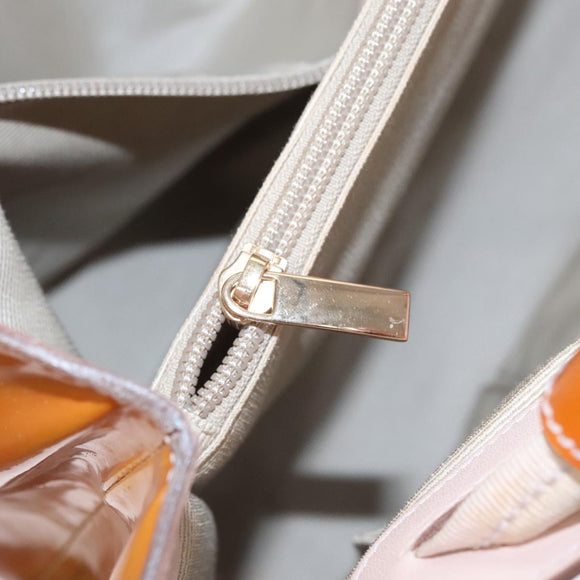 Salvatore Ferragamo Hand Bag Enamel Yellow Auth bs21081