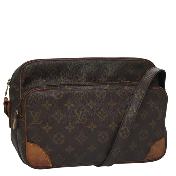 LOUIS VUITTON Monogram Nile Shoulder Bag M45244 LV Auth bs21096