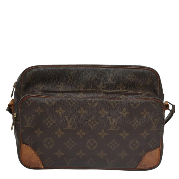 LOUIS VUITTON Monogram Nile Shoulder Bag M45244 LV Auth bs21096