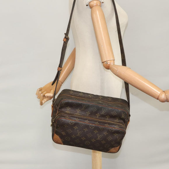 LOUIS VUITTON Monogram Nile Shoulder Bag M45244 LV Auth bs21096