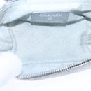 CHANEL Matelasse Hand Bag Caviar Skin 2way Silver CC Auth bs21131-10
